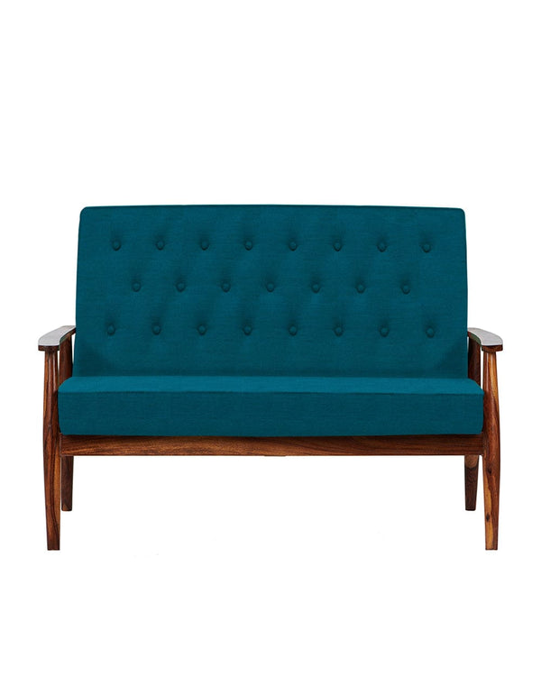 Chumbak Memsaab Love Seat - Mediterranian Blue
