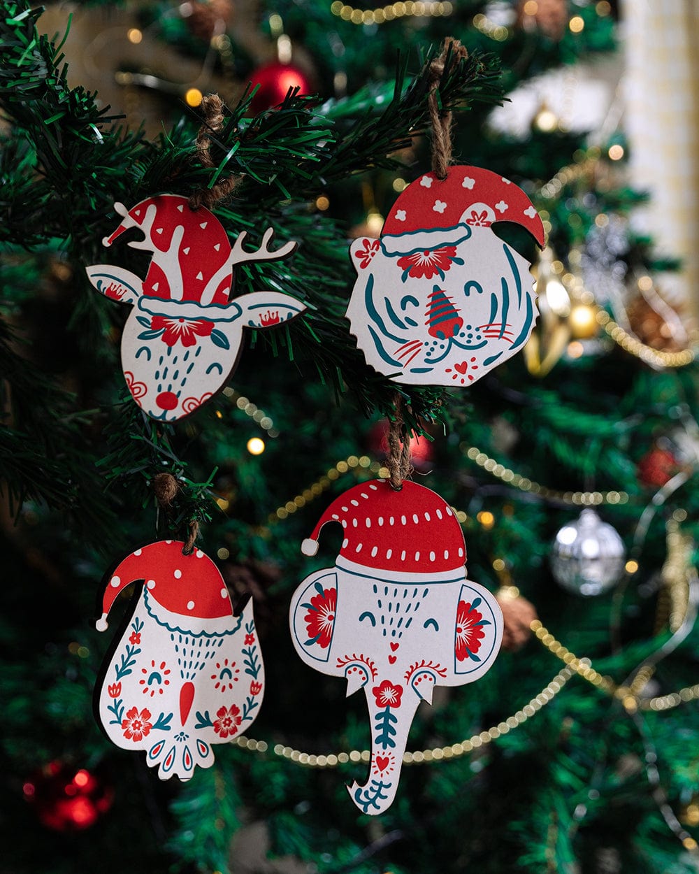 Chumbak Christmas Charms Gift Set | Set of 4