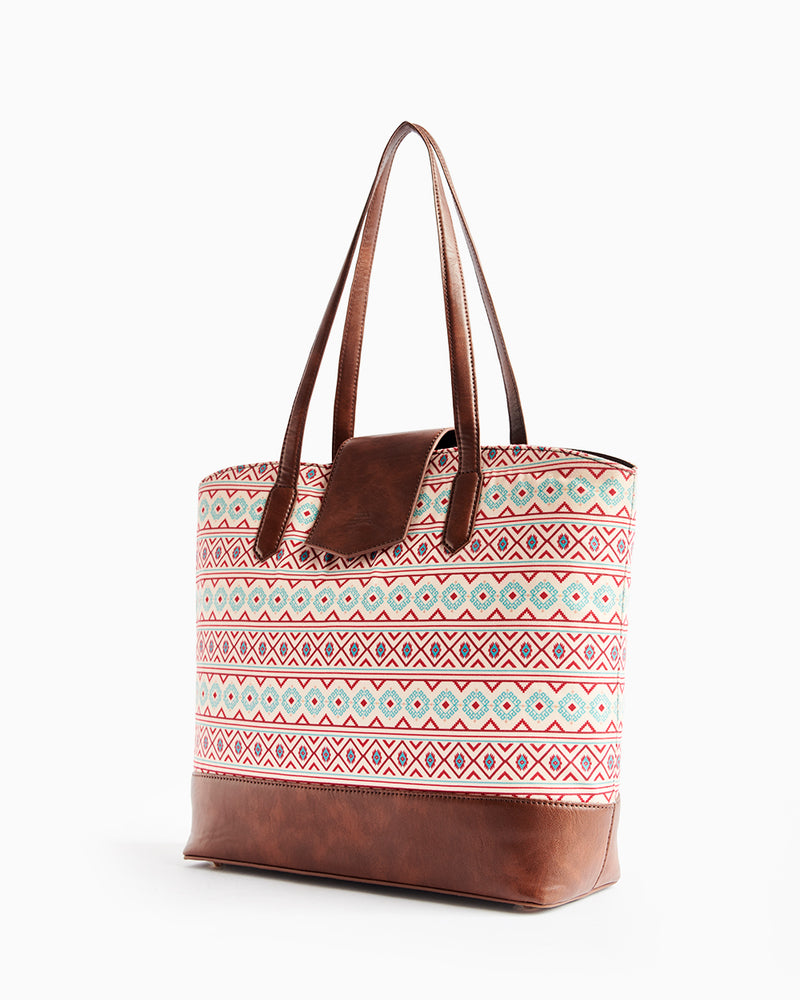 TealbyChumbak Mercado Aztec Work Tote
