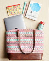 TealbyChumbak Mercado Aztec Work Tote