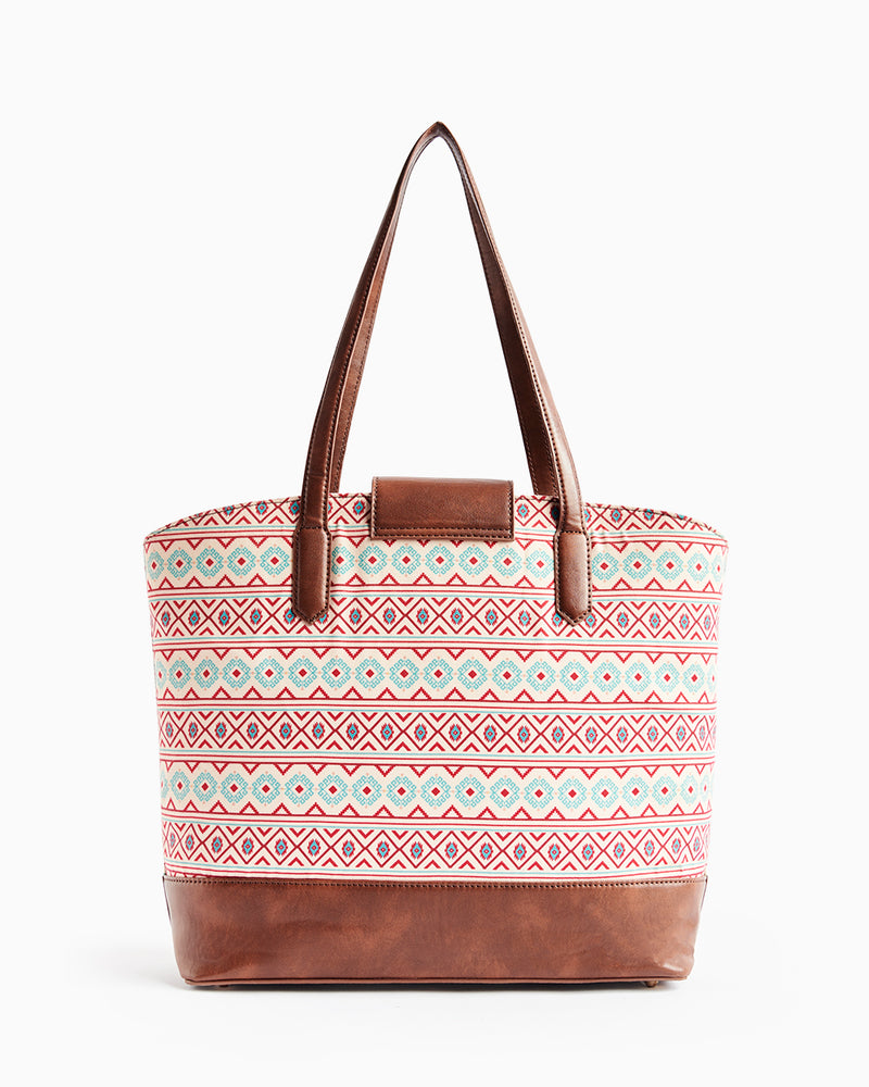 TealbyChumbak Mercado Aztec Work Tote