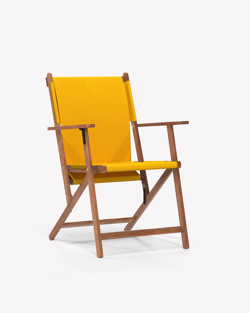 Bistro Folding Chair Sahara Mustard