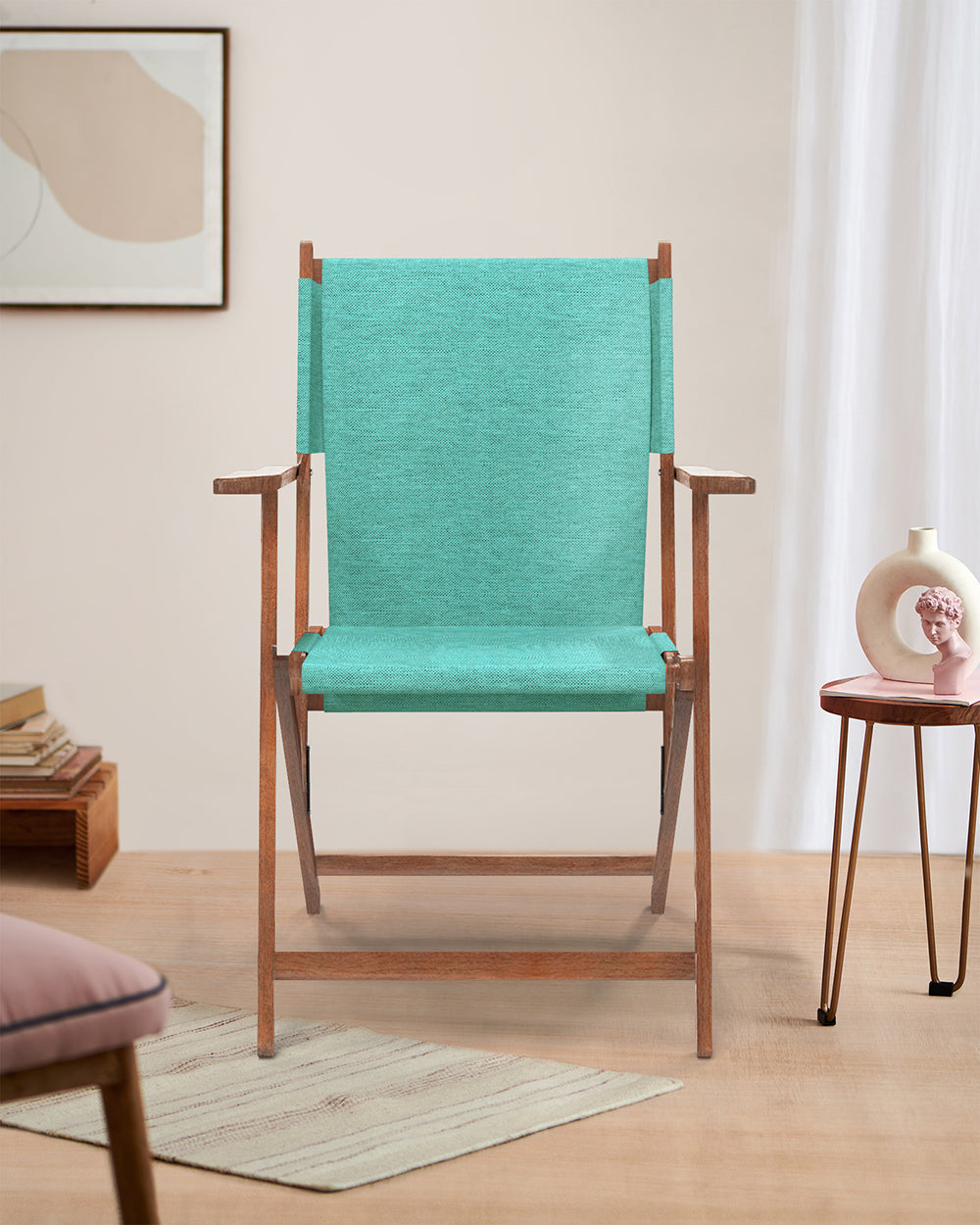 Bistro Folding Chair Maldivian Teal