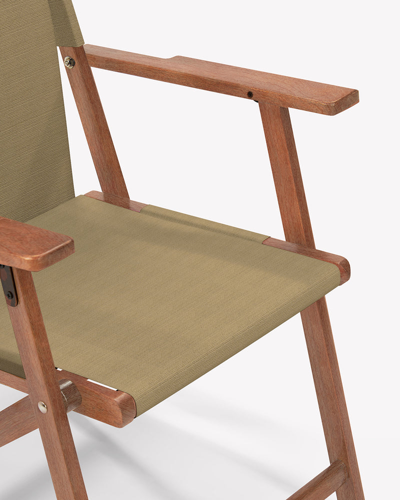 Bistro Folding Chair Beach Beige