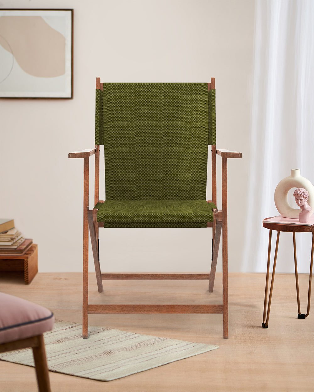 Bistro Folding Chair Savanna Green
