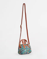 Chumbak Paisley Blossom Sling bag-Teal