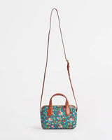 Chumbak Paisley Blossom Sling bag-Teal