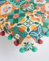Peranakan Tales, Tiles Cushion cover  16"| #SingaporeInspired