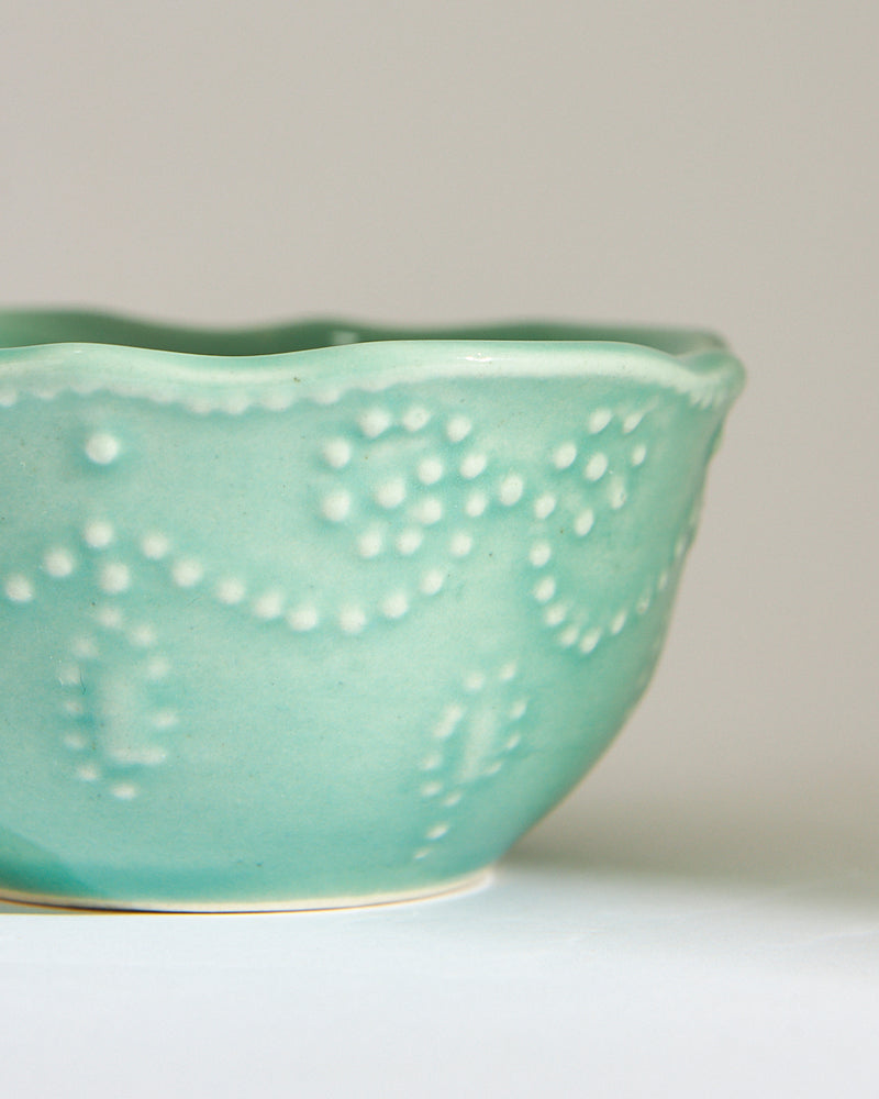 Essentials Lace Lentil Bowl, Pink