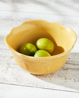 Essentials Lace Serving Bowl, Pink