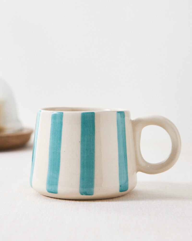 Essentials Love Stripes Mug - Pink