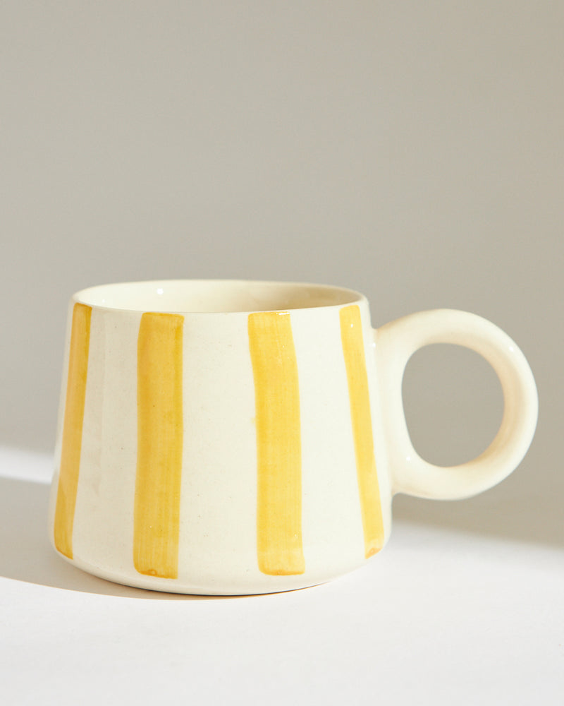 Essentials Love Stripes Mug - Pink
