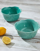 Essentials Lace Serving Bowl, Pink