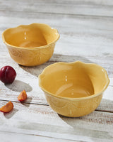 Essentials Lace Serving Bowl, Pink