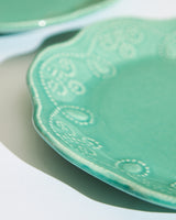 Essentials Lace Quarter Plate, Pink