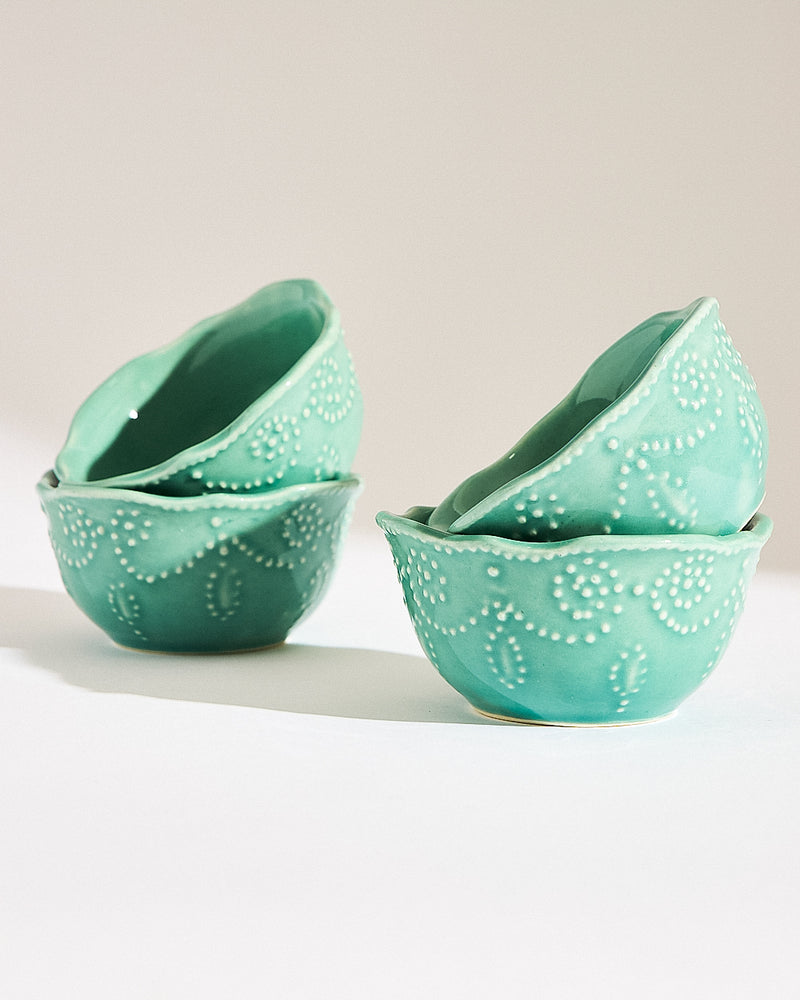 Essentials Lace Lentil Bowl, Pink