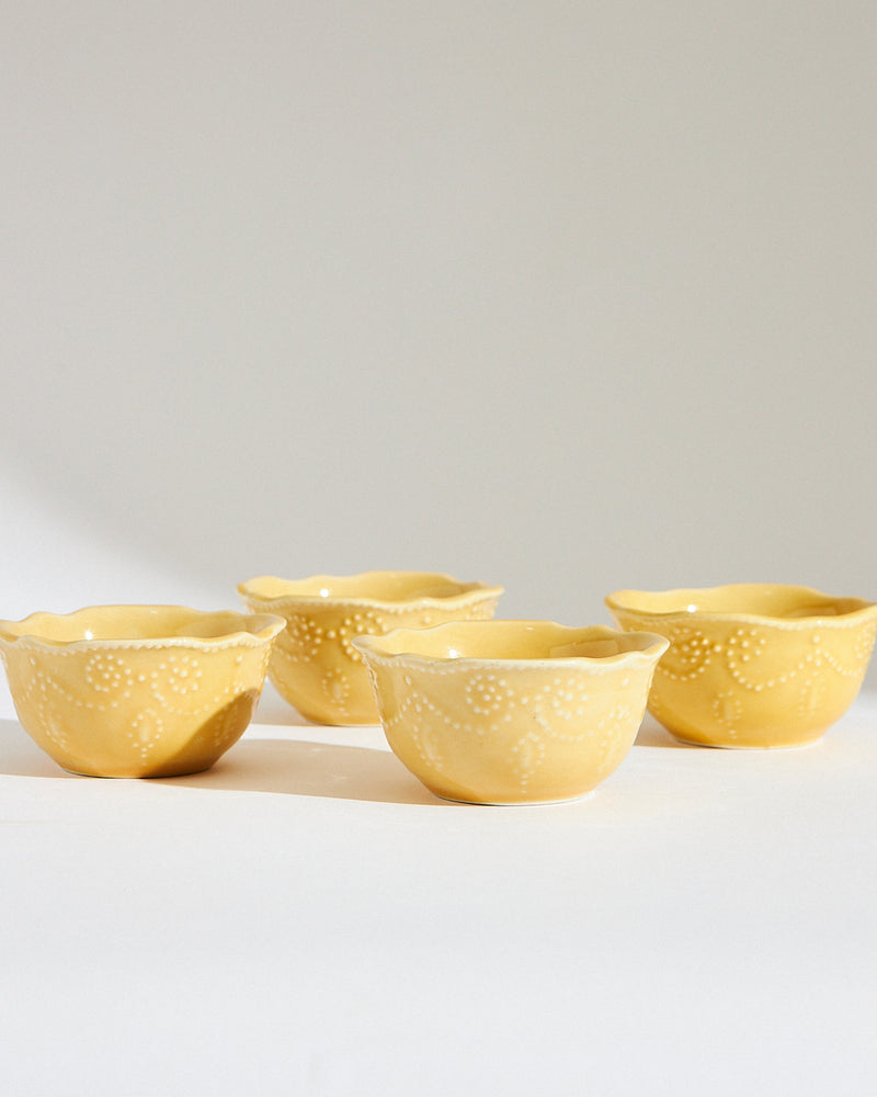 Essentials Lace Lentil Bowl, Pink