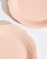 Essentials Lace Dinner Plate, Pink