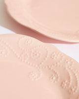 Essentials Lace Dinner Plate, Pink