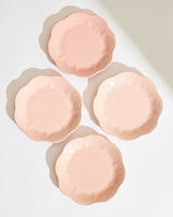 Essentials Lace Quarter Plate, Pink