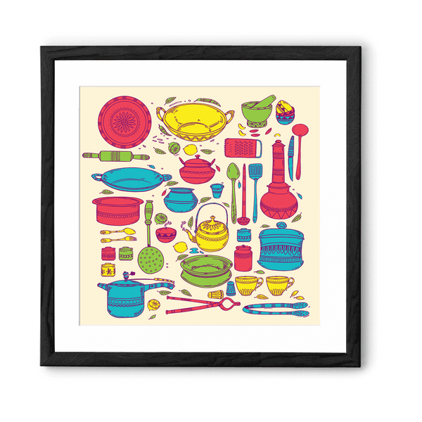 Chumbak Bartan Wall Art