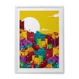 Chumbak Building Wall Art