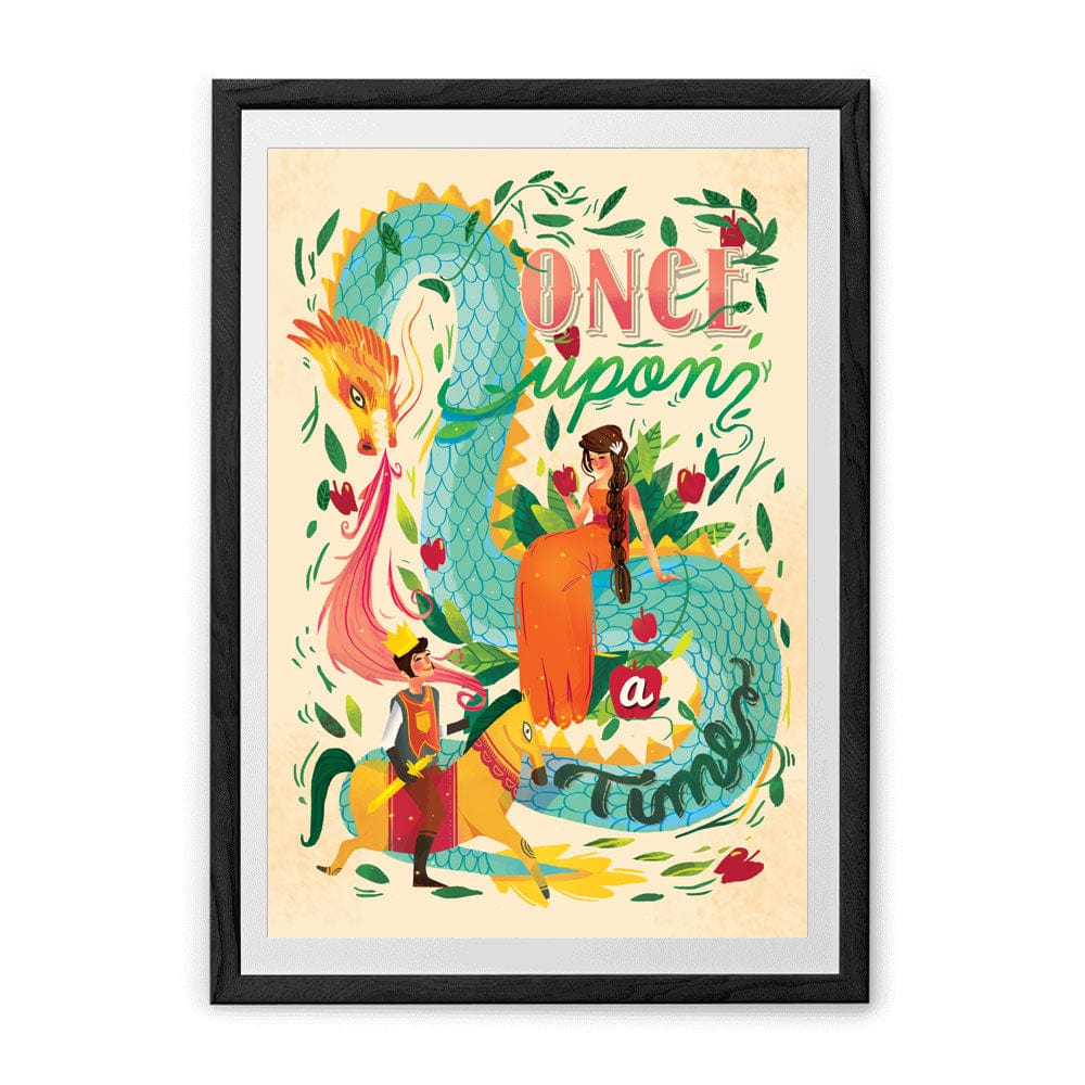 Chumbak Find Your Fairytale Wall Art - Cream