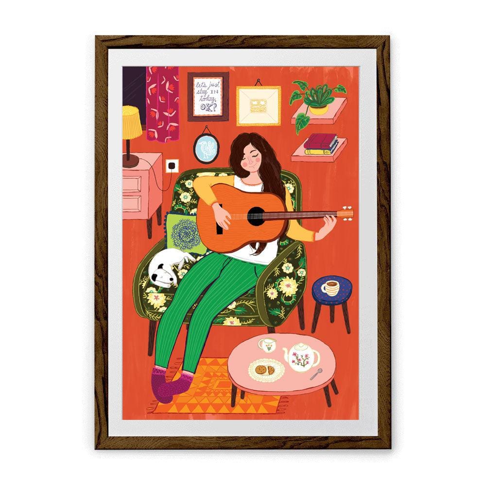 Chumbak Coffee and Chords Wall Art