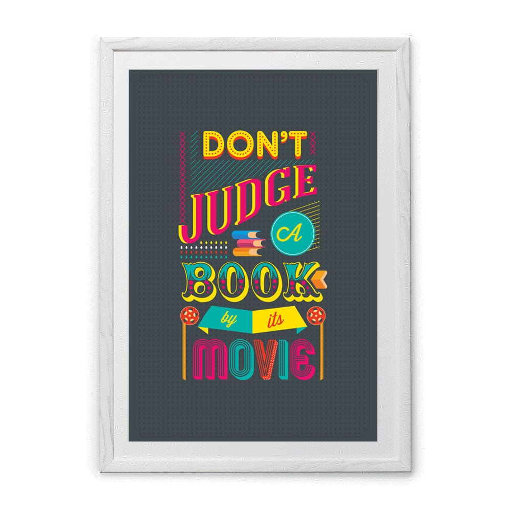 Chumbak The Reel Truth Wall Art - Grey