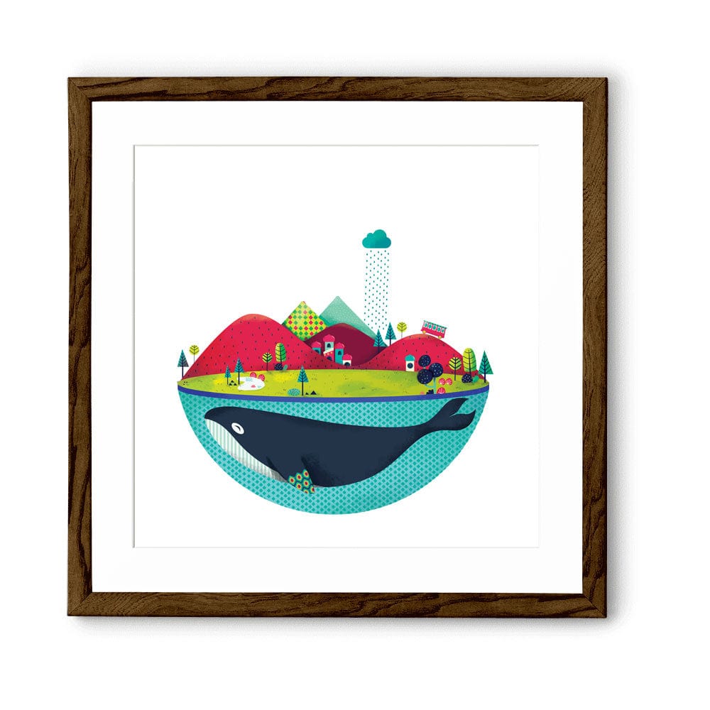 Chumbak Whale of A Time Wall Art