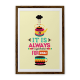 Chumbak Chai Beige Wall Art