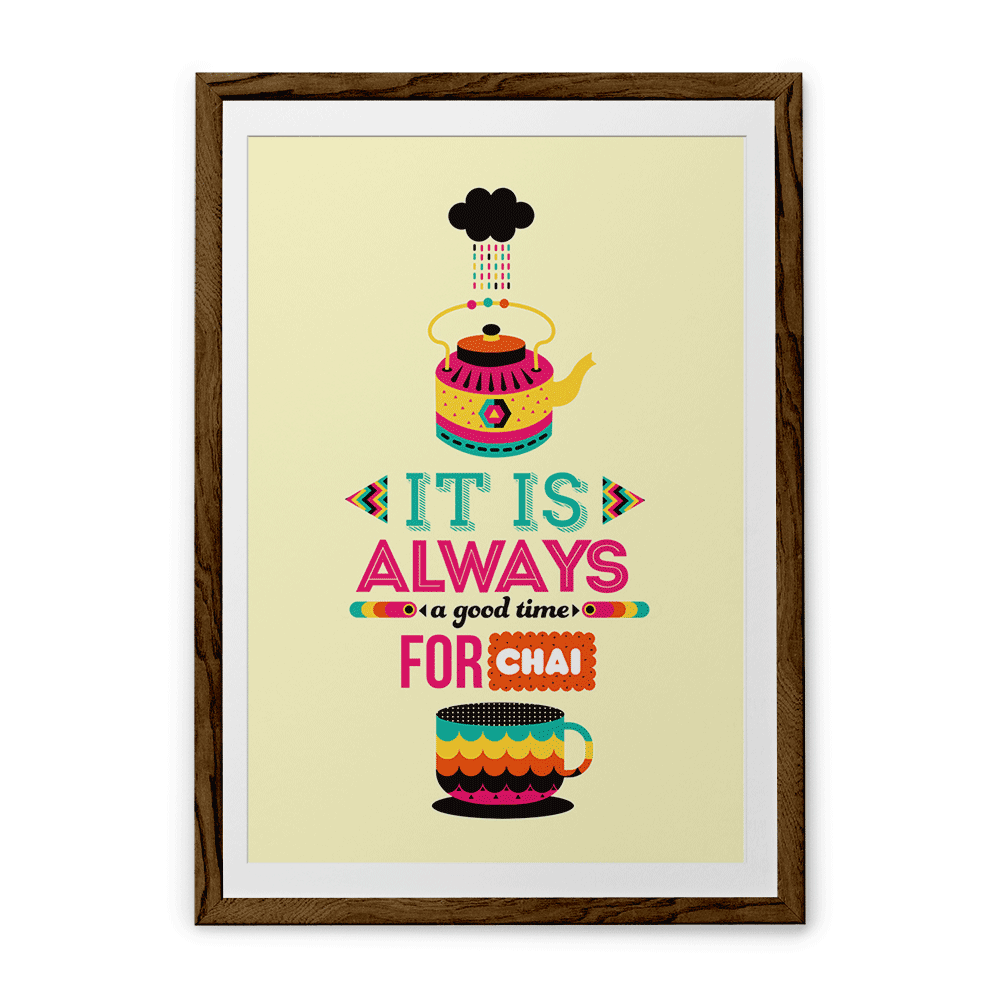 Chumbak Chai Beige Wall Art